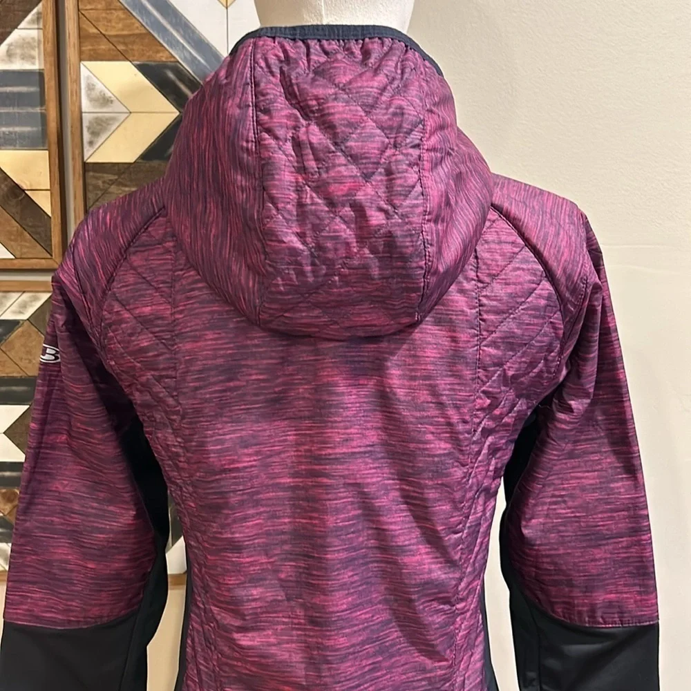 Icebreaker Women's MerinoLOFT™ Helix Long Sleeve Zip Hood Fraser Peaks Jacket S - Picture 6 of 9